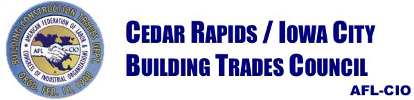 Cedar Rapids Iowa City Building Trades Council Logo